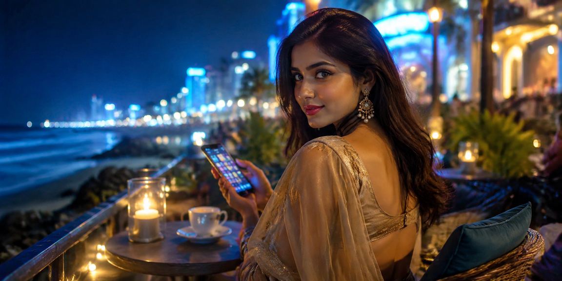 কক্সবাজার সৈকতে মোবাইলে ক্যাসিনো খেলছেন একজন ব্যবহারকারী
